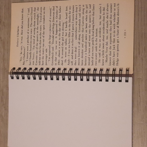Secret Journal "Dolores Claiborne" - Picture 3 of 5